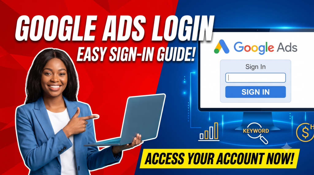 Google Ad Account Login